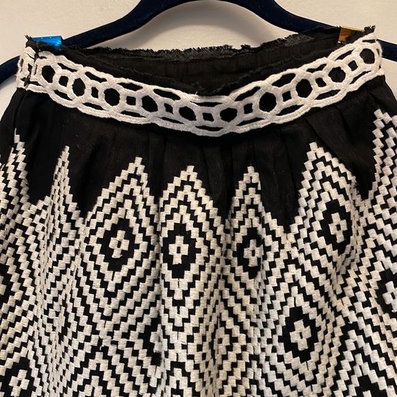 Free People Embroidered Mini Skirt Small - Picture 3 of 8